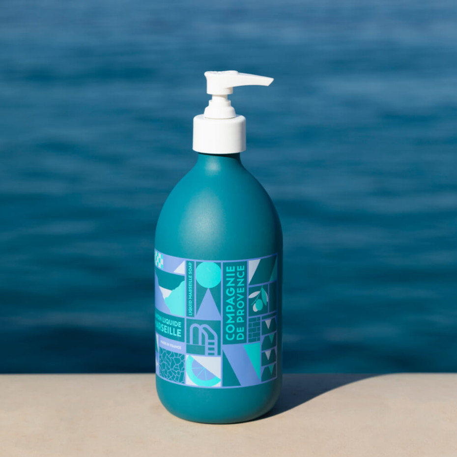 Compagnie De Provence Savon Liquide De Marseille Verveine Cédrat 495ml - La Compagnie De Provence