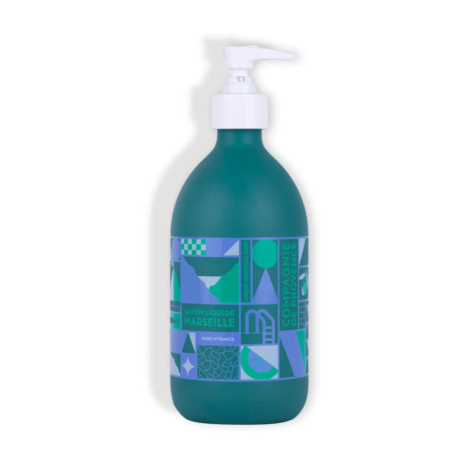compagnie de provence Savon liquide de Marseille Verveine Cédrat 495ml - La Compagnie de Provence
