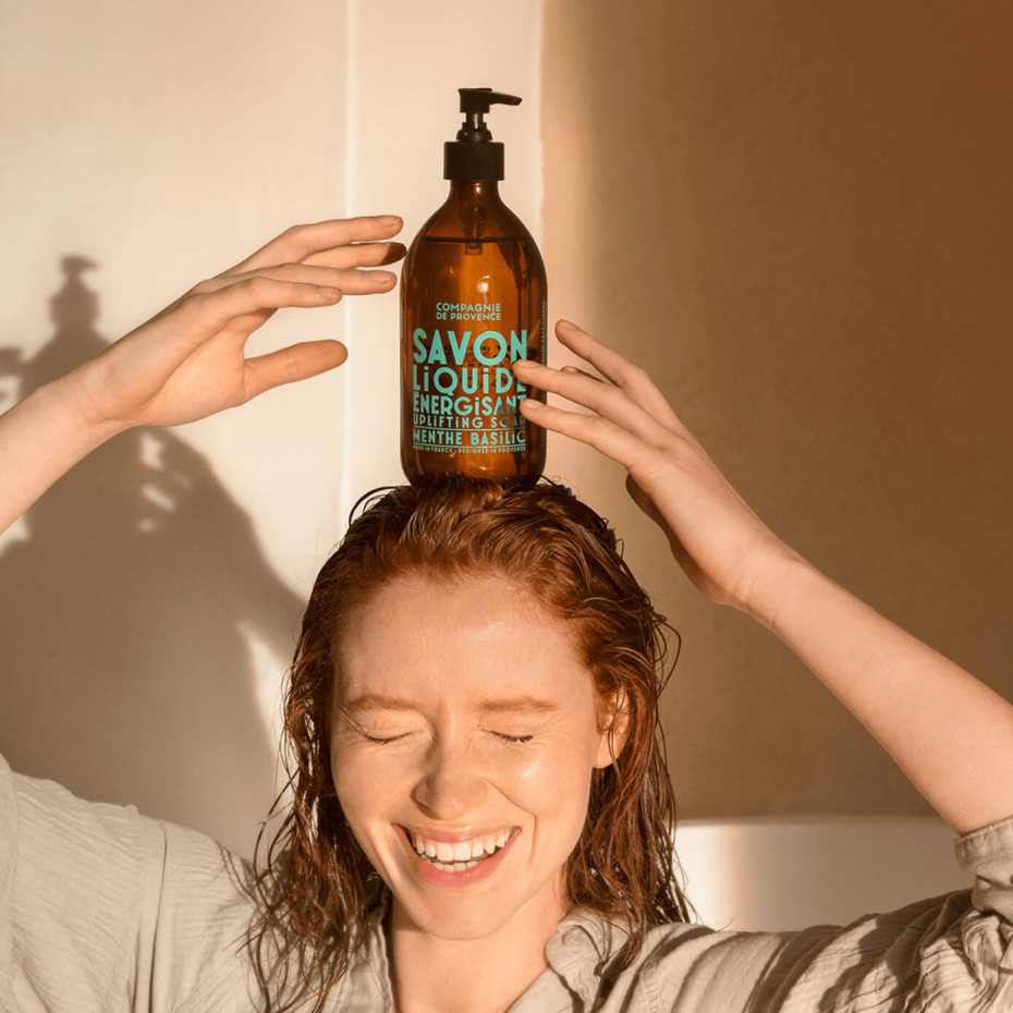 Compagnie De Provence Savon Liquide Marseille 500ml Menthe Basilic - Compagnie De Provence