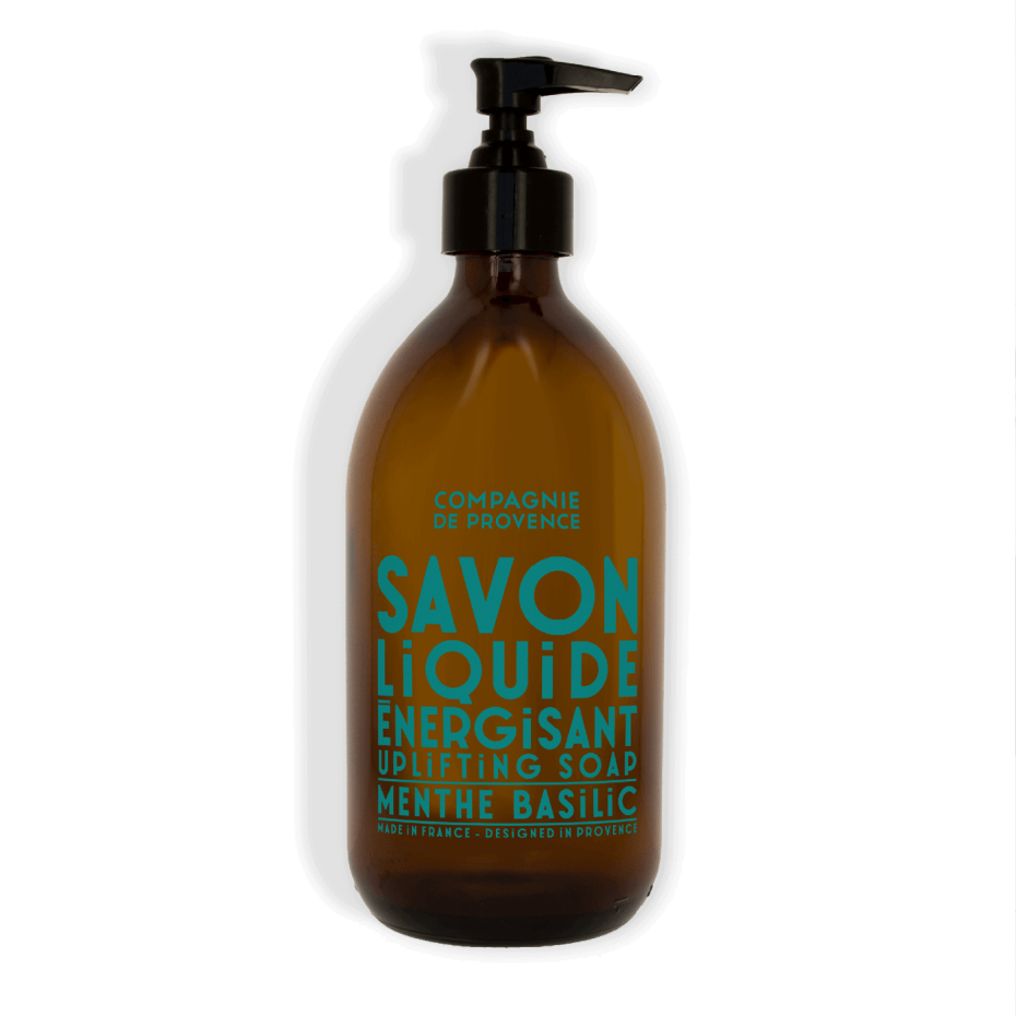 compagnie de provence Savon Liquide Marseille 500ml Menthe Basilic - Compagnie de Provence