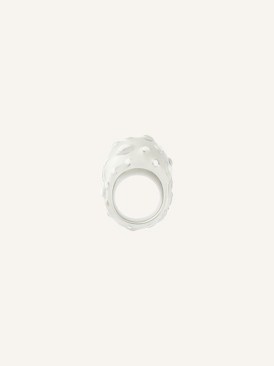 courrèges BAGUE INFINI BICOLORE