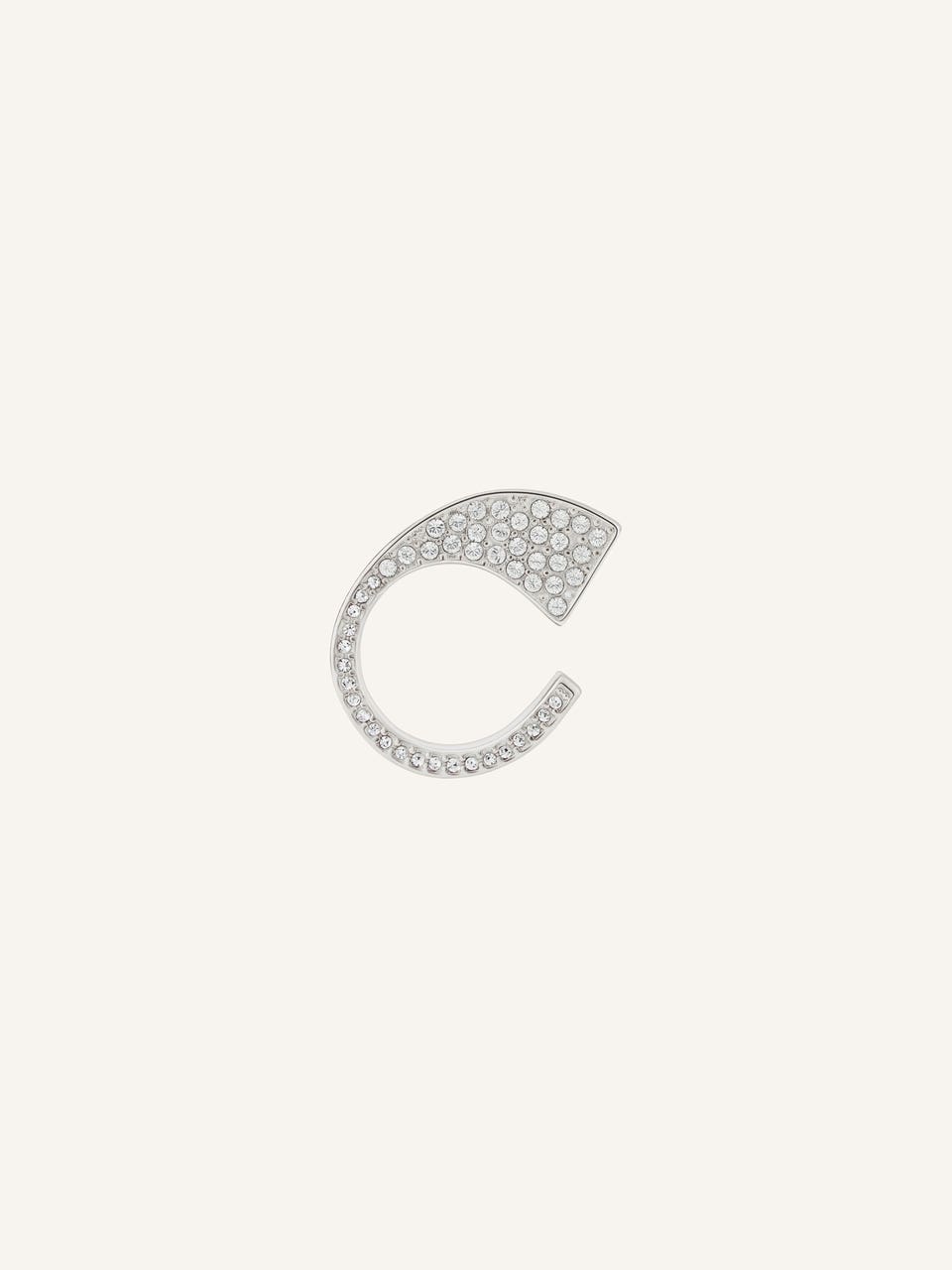 courrèges BAGUE ONE À STRASS