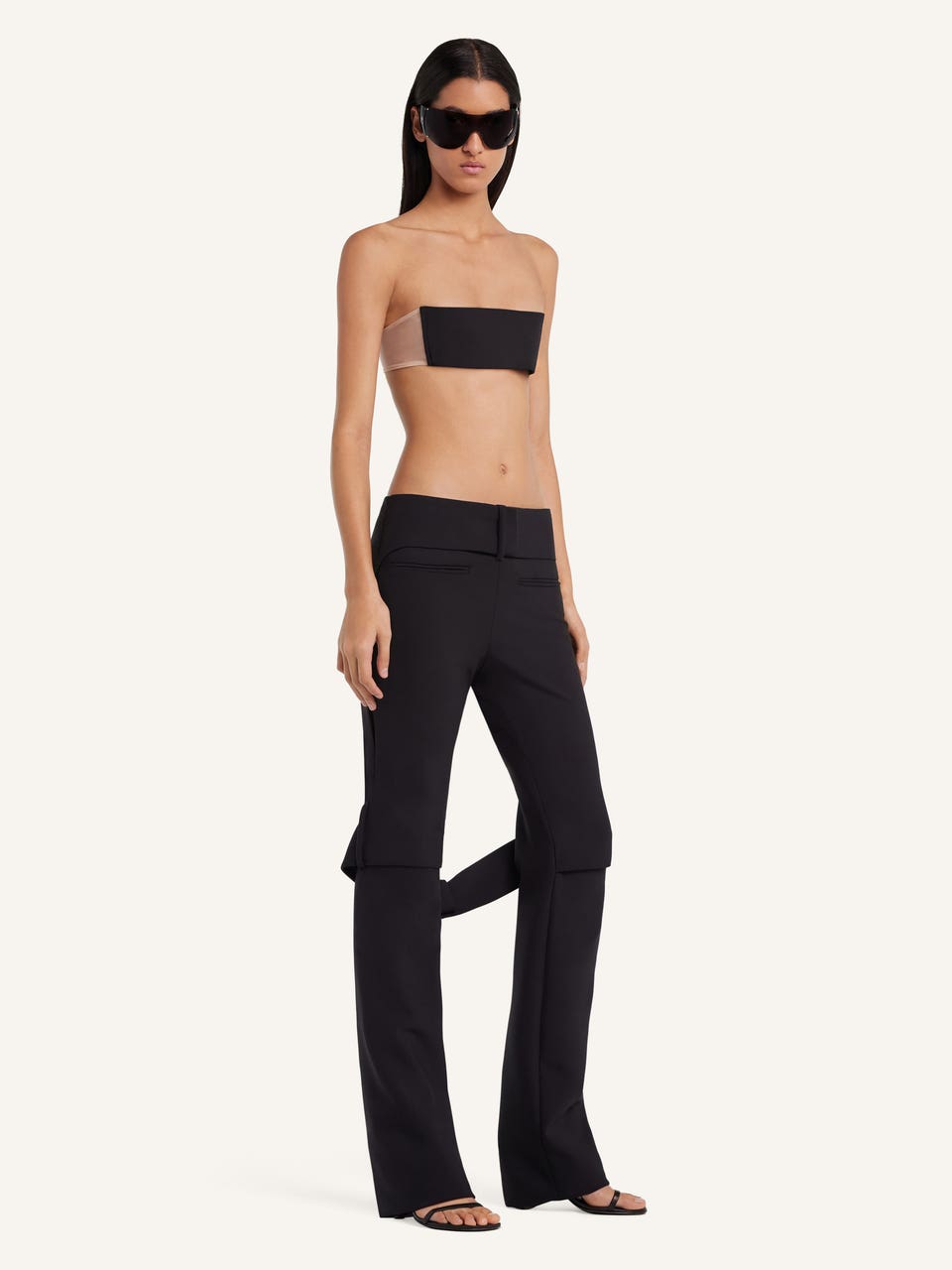 Courrèges BANDEAU CARRÉ MAGIQUE
