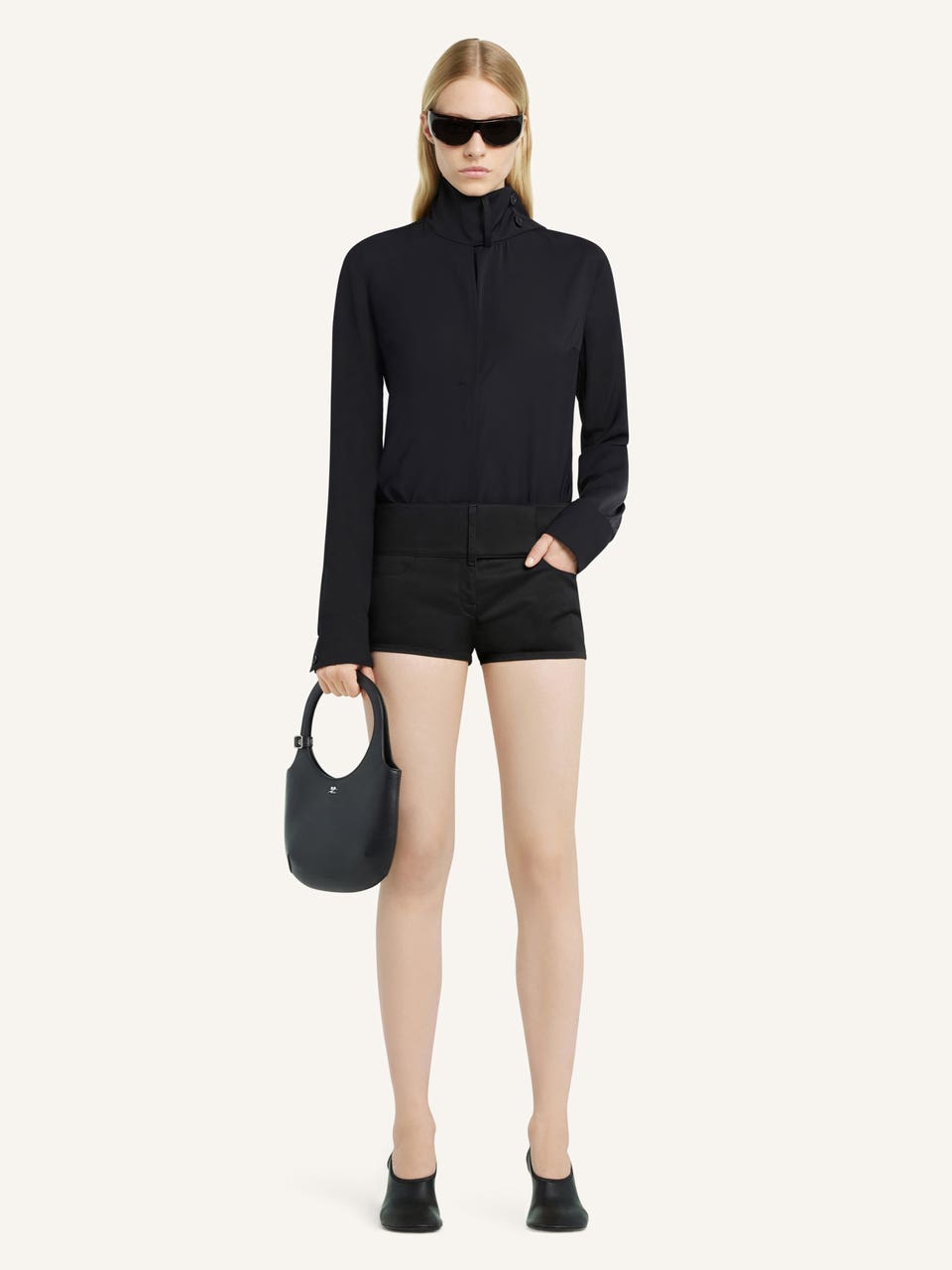 Courrèges BLOUSE COL FOULARD