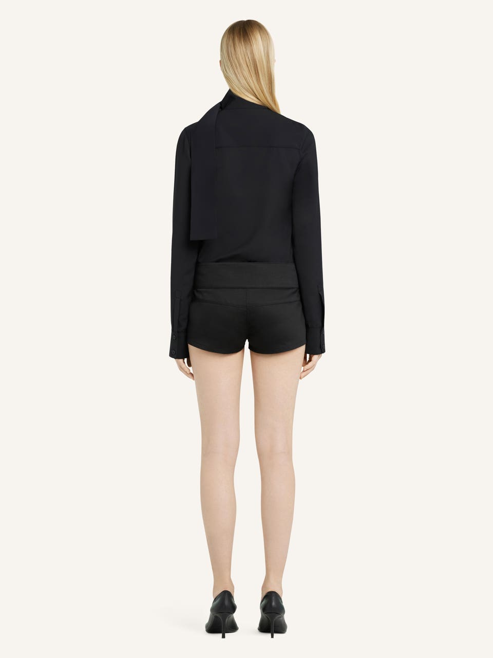 Courrèges BLOUSE COL FOULARD