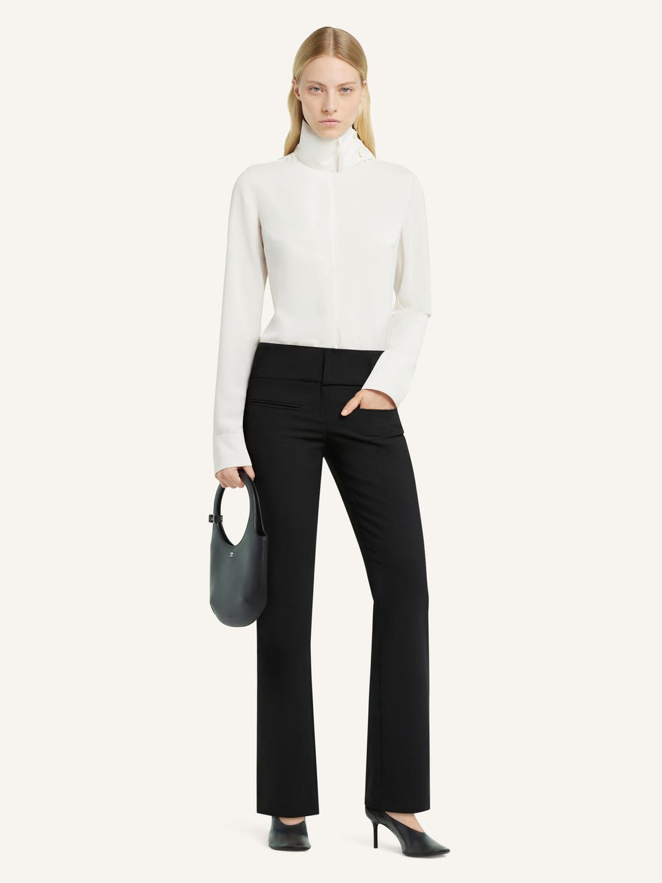 Courrèges BLOUSE COL FOULARD