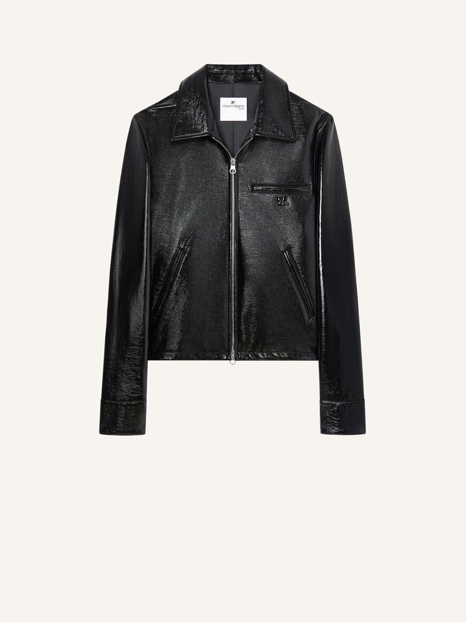 courrèges BLOUSON EN VINYL