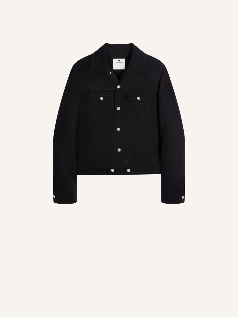 courrèges BLOUSON TRUCKER EN DENIM