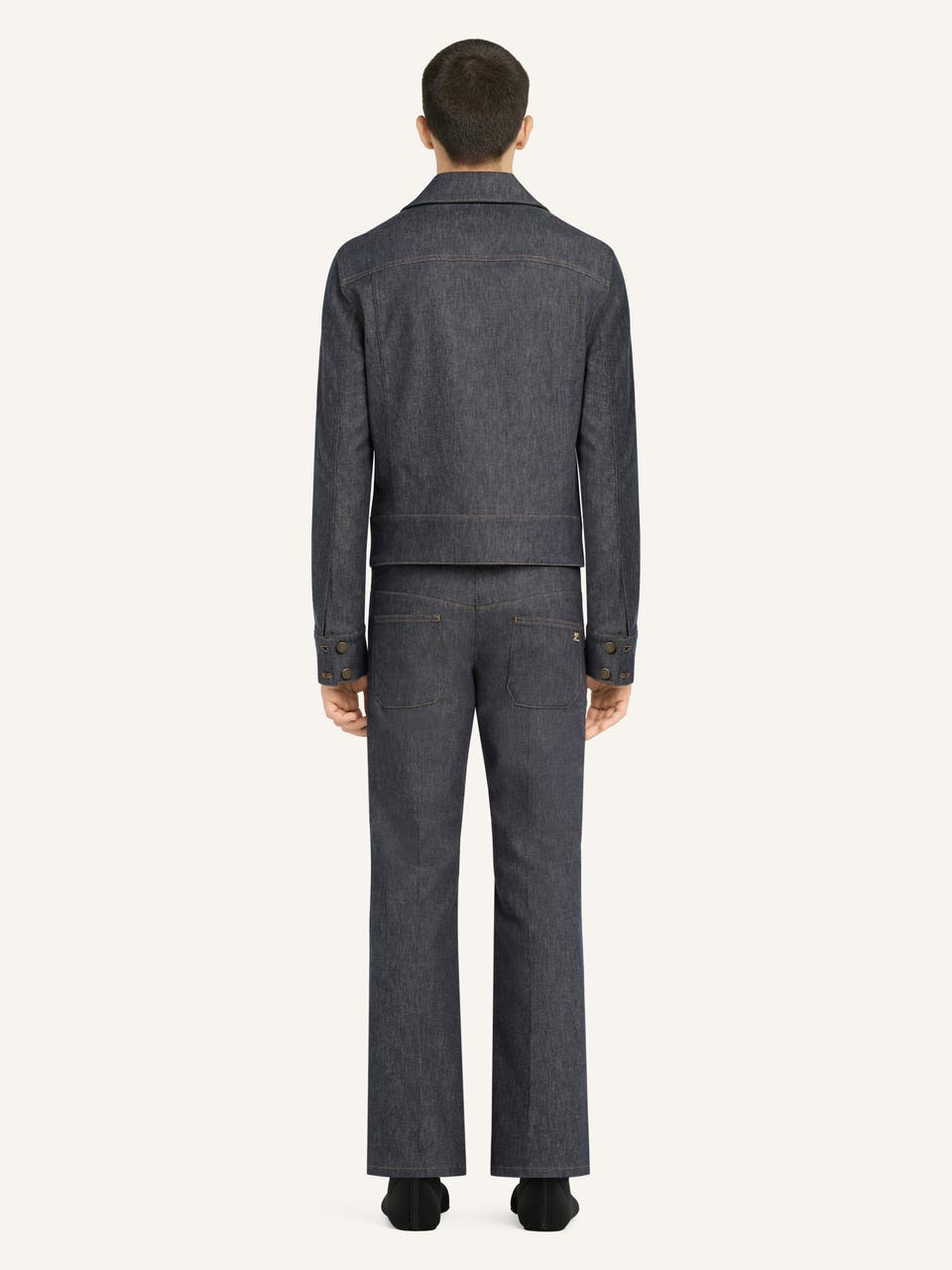 Courrèges BLOUSON TRUCKER UTILITAIRE EN DENIM