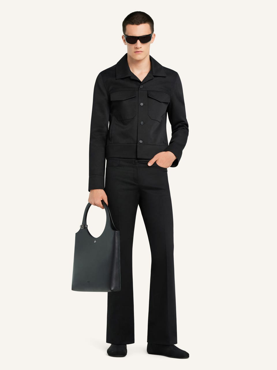 Courrèges BLOUSON TRUCKER UTILITAIRE