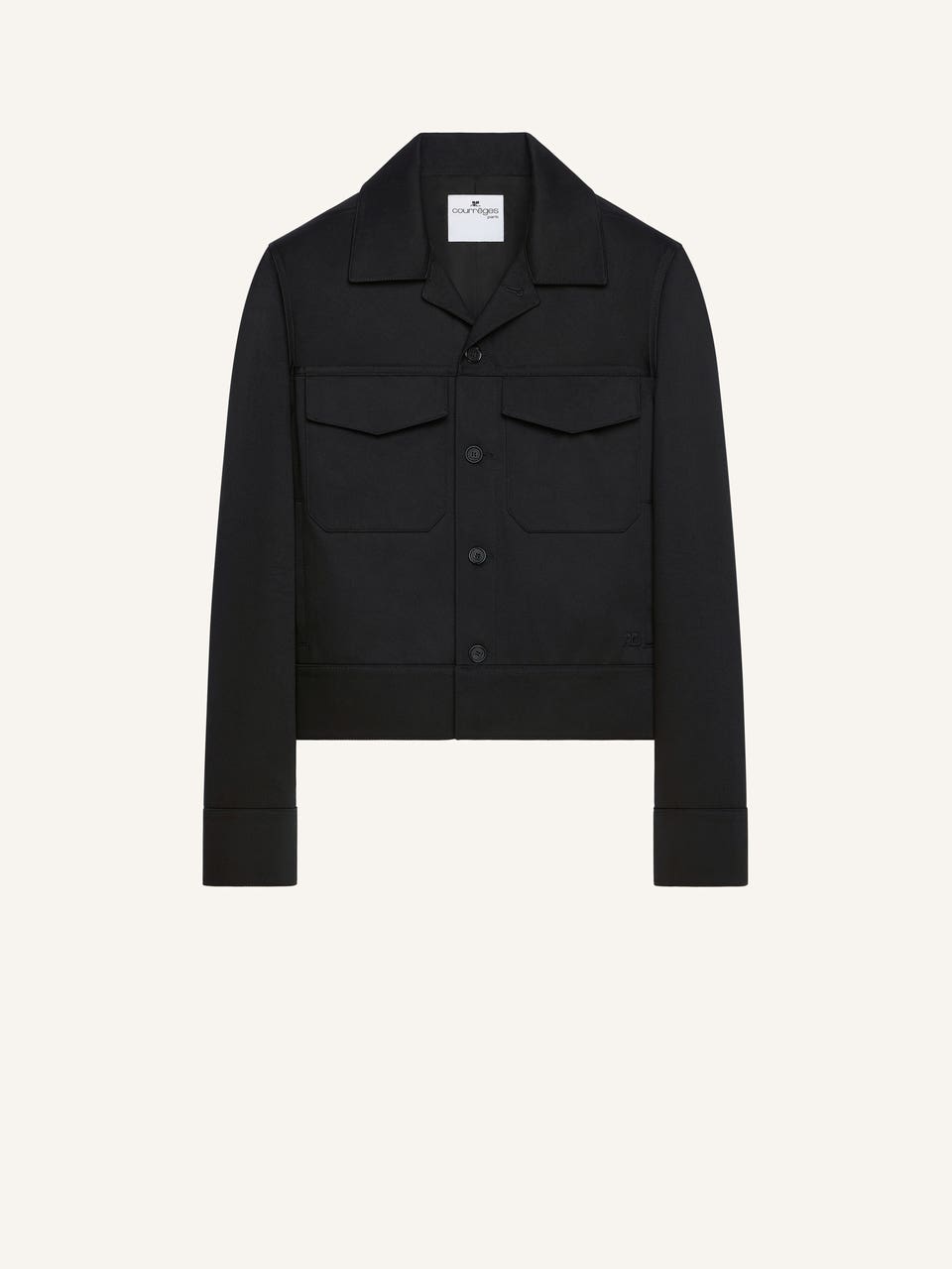 courrèges BLOUSON TRUCKER UTILITAIRE