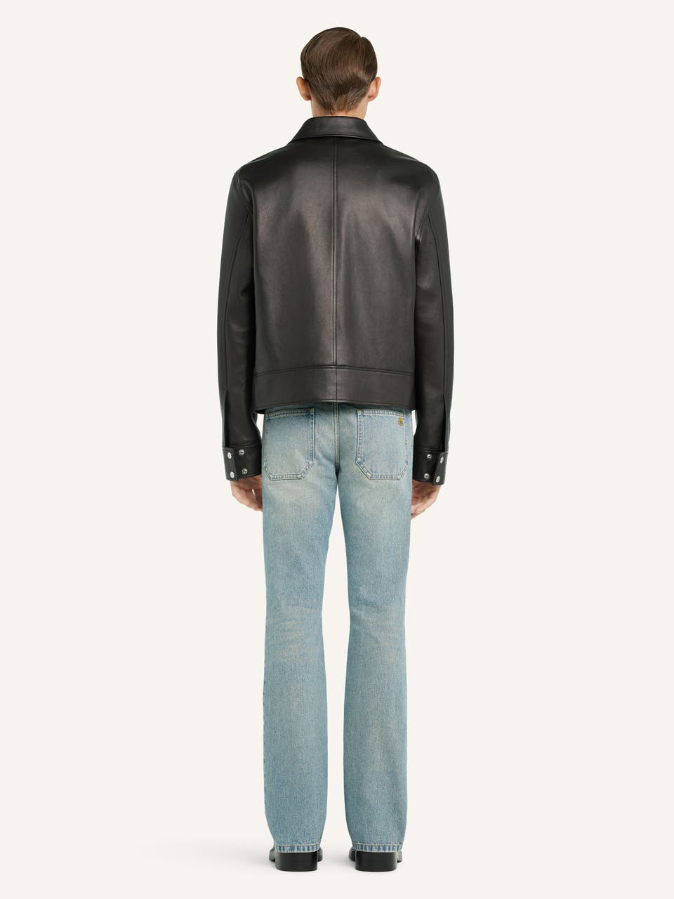 Courrèges BLOUSON ZIPPÉ EN CUIR