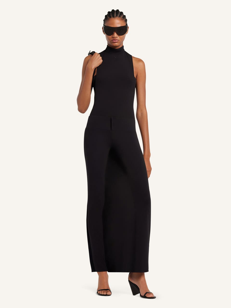 Courrèges BODY COL MONTANT EN JERSEY