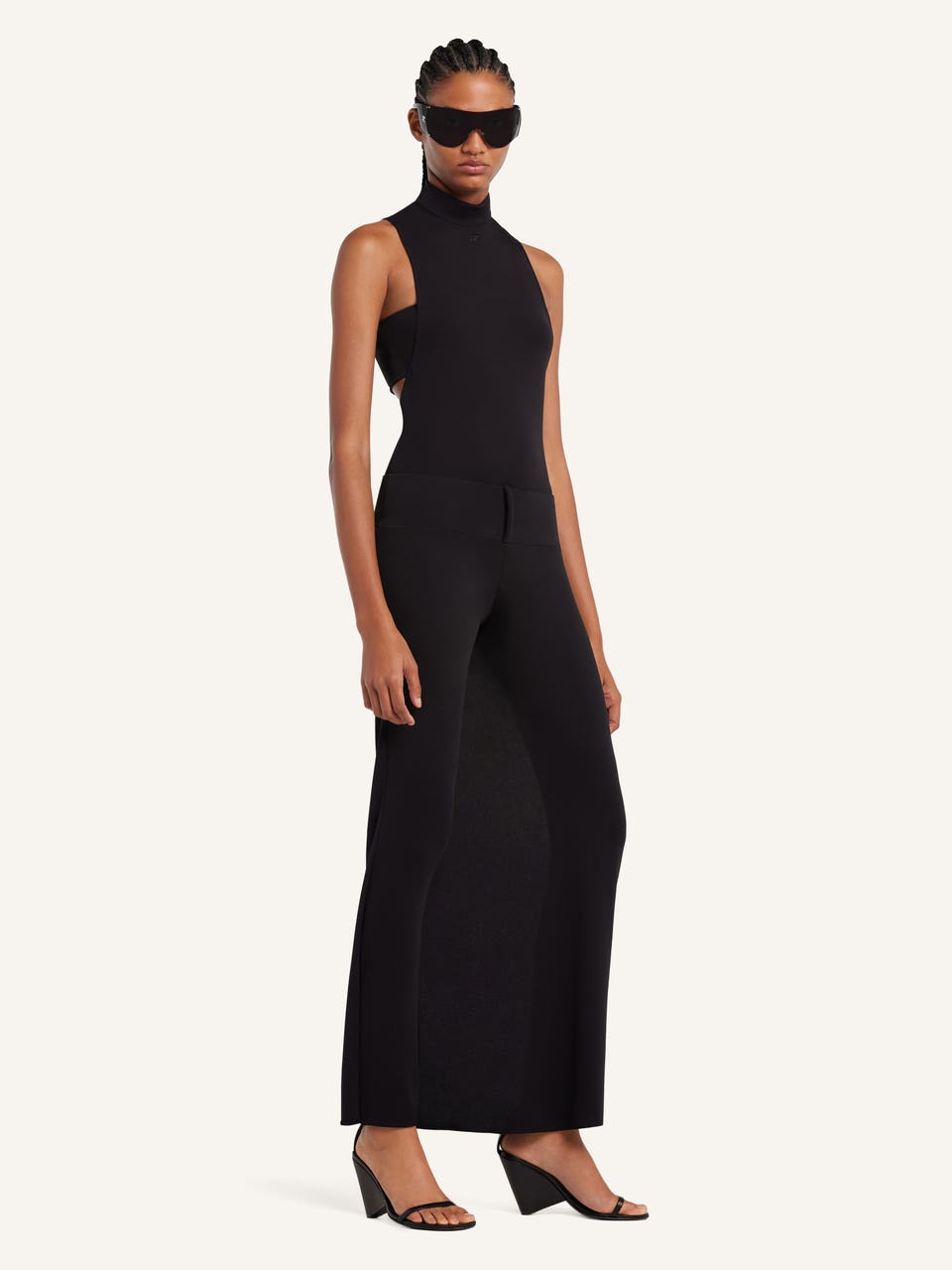 Courrèges BODY COL MONTANT EN JERSEY