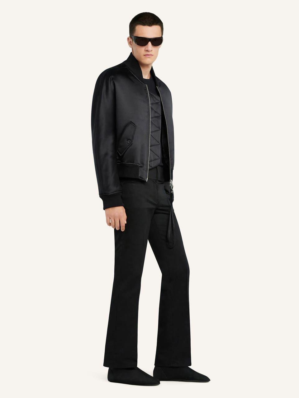 Courrèges BOMBER SCUBA SATIN