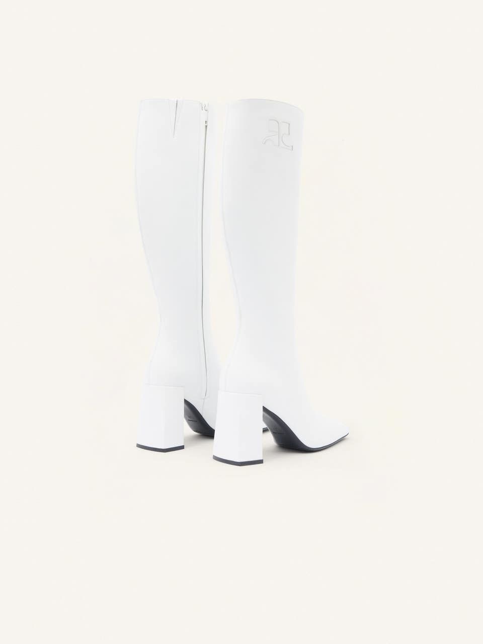 Courrèges BOTTE HÉRITAGE EN CUIR