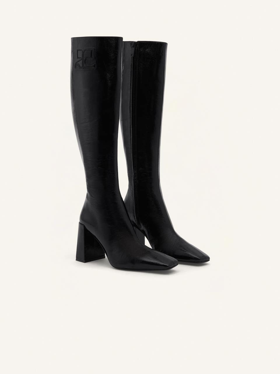 Courrèges BOTTE HÉRITAGE NAPLACK