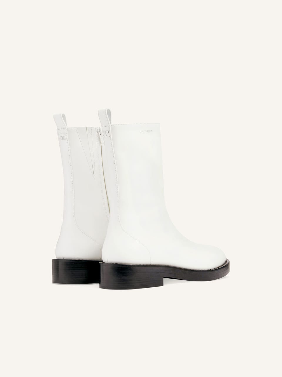 Courrèges BOTTES EN CUIR