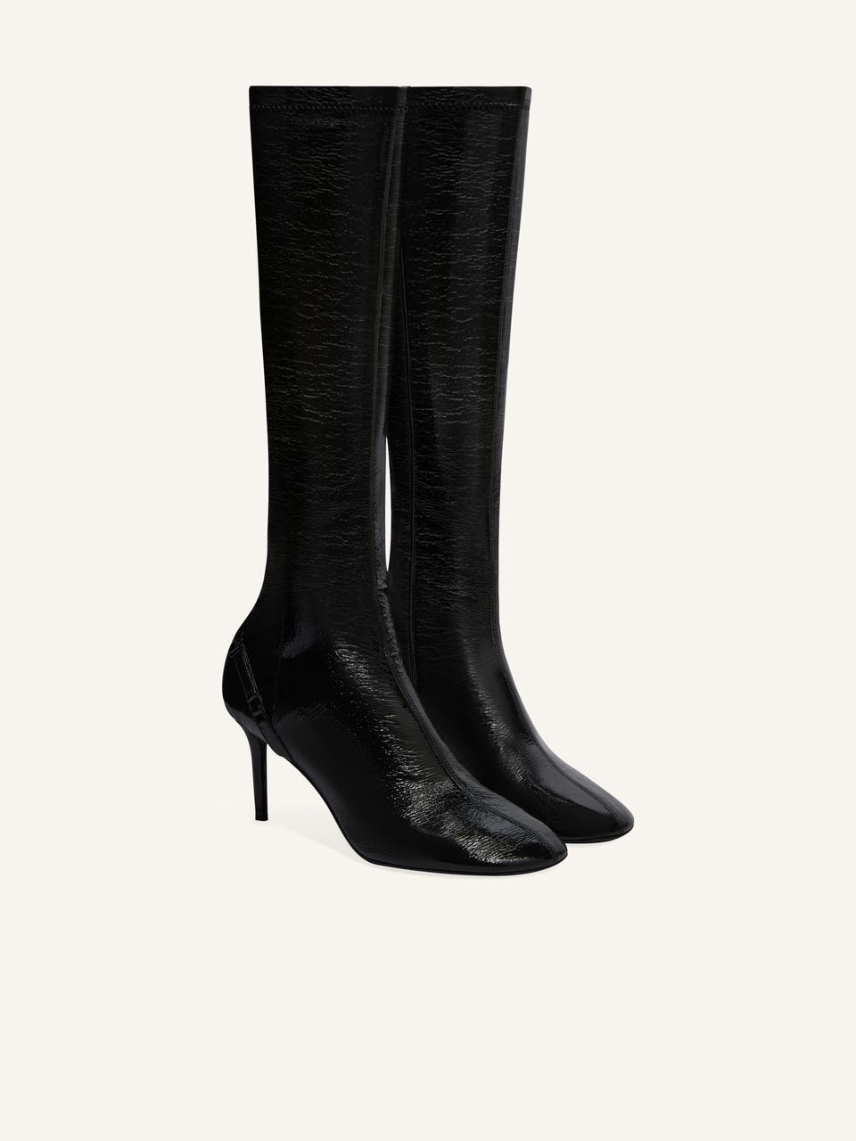 Courrèges BOTTES OBLIQUE EN VINYLE