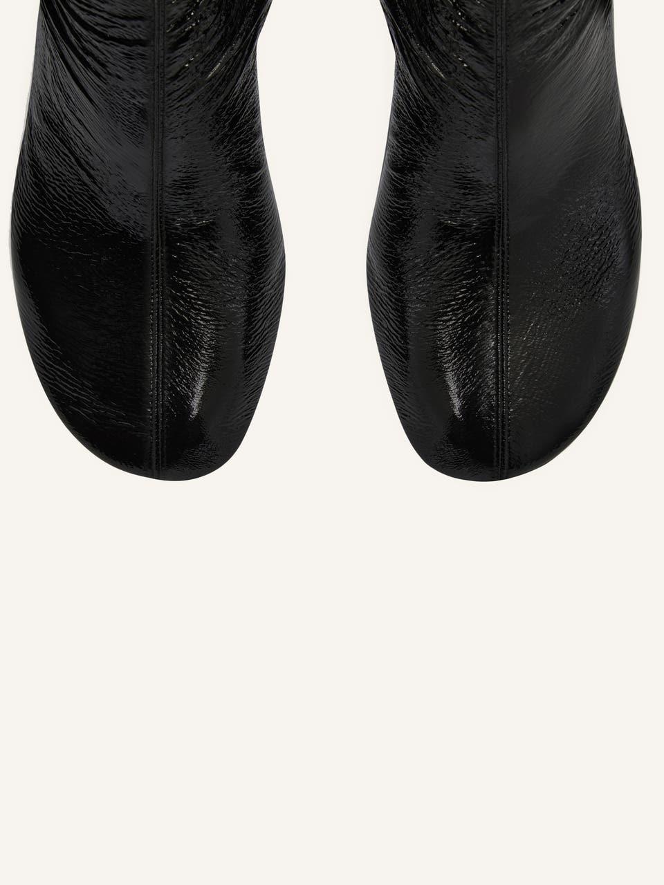 Courrèges BOTTES OBLIQUE EN VINYLE