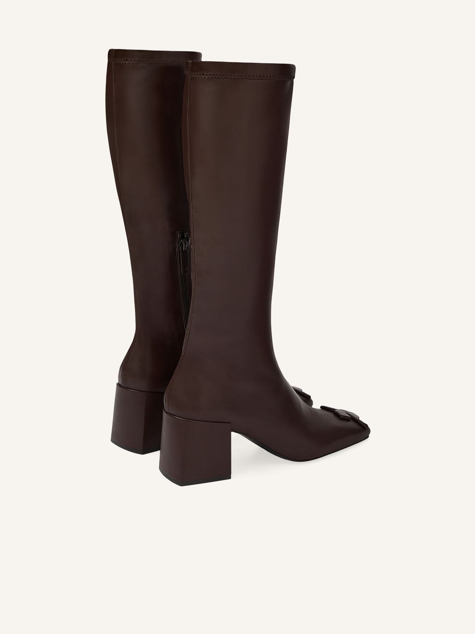 Courrèges BOTTES RÉÉDITION EFFET CUIR STRETCH