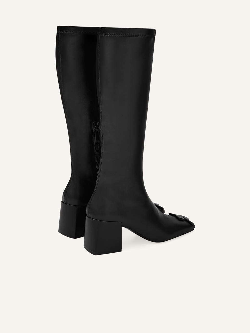 Courrèges BOTTES RÉÉDITION EFFET CUIR STRETCH