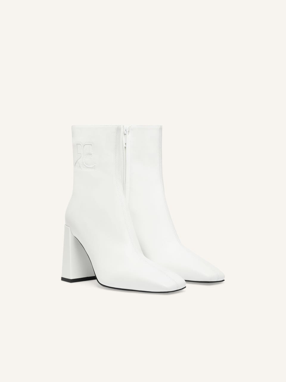 Courrèges BOTTINES HÉRITAGE EN CUIR