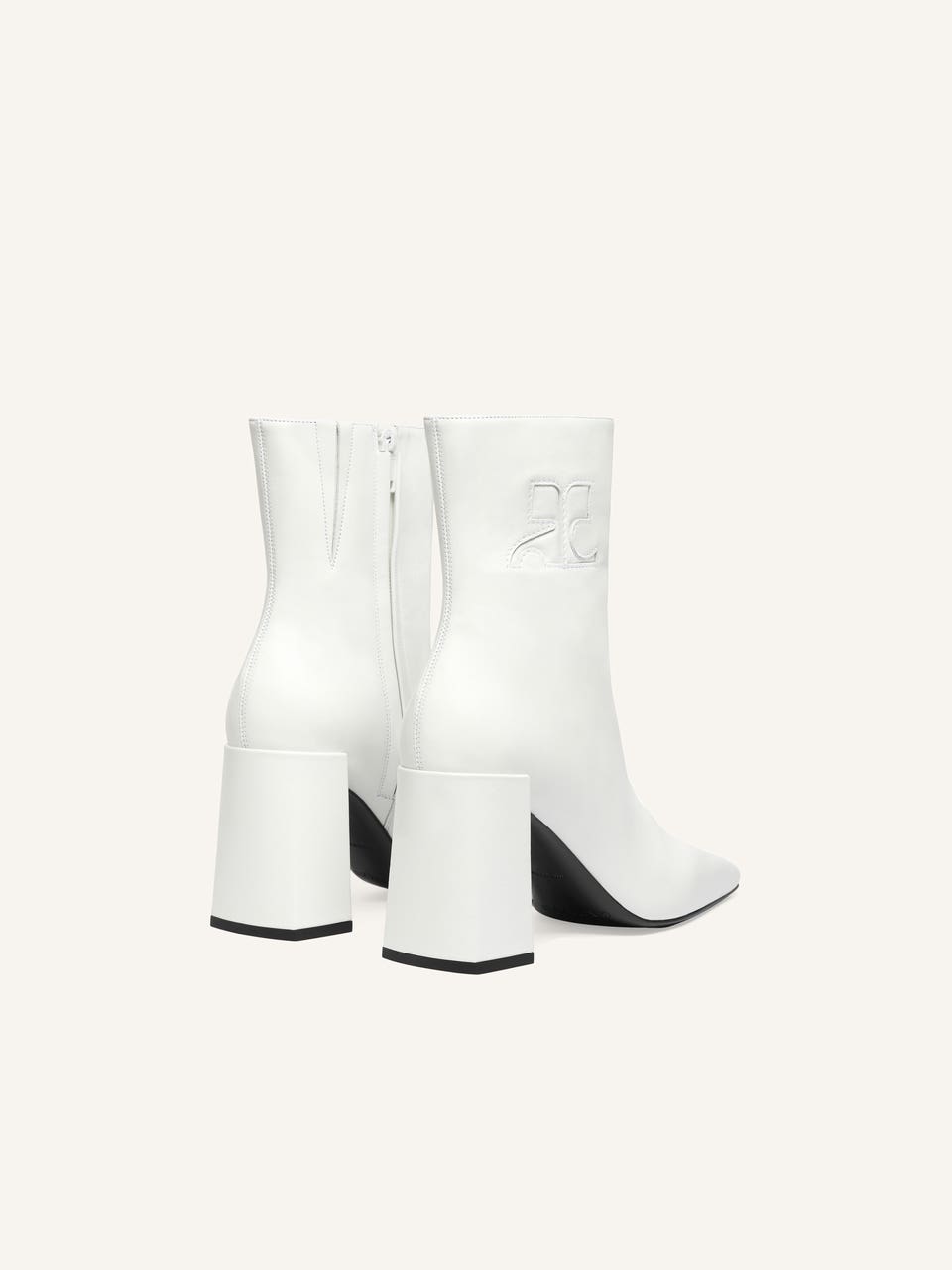 Courrèges BOTTINES HÉRITAGE EN CUIR