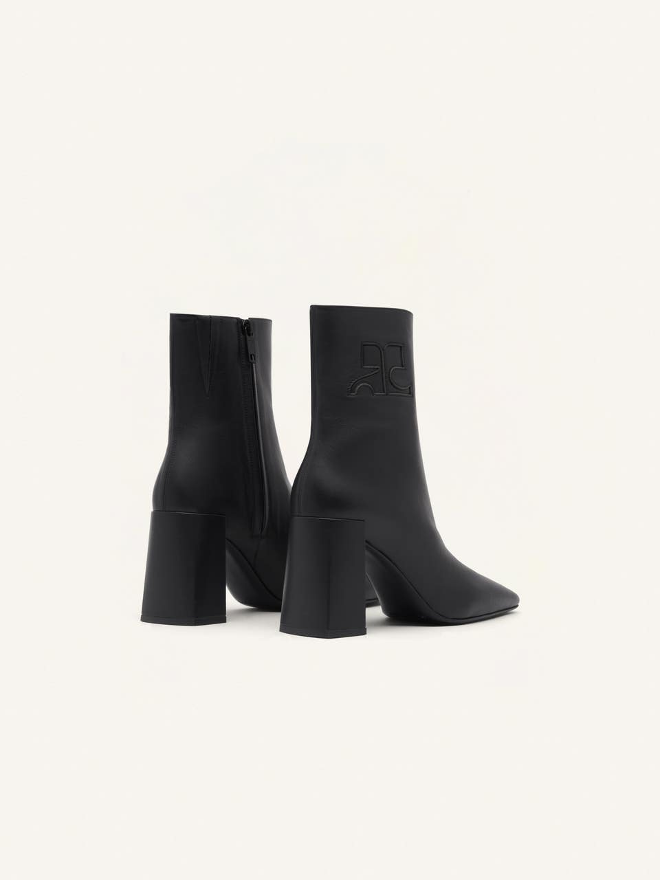 Courrèges BOTTINES HÉRITAGE EN CUIR