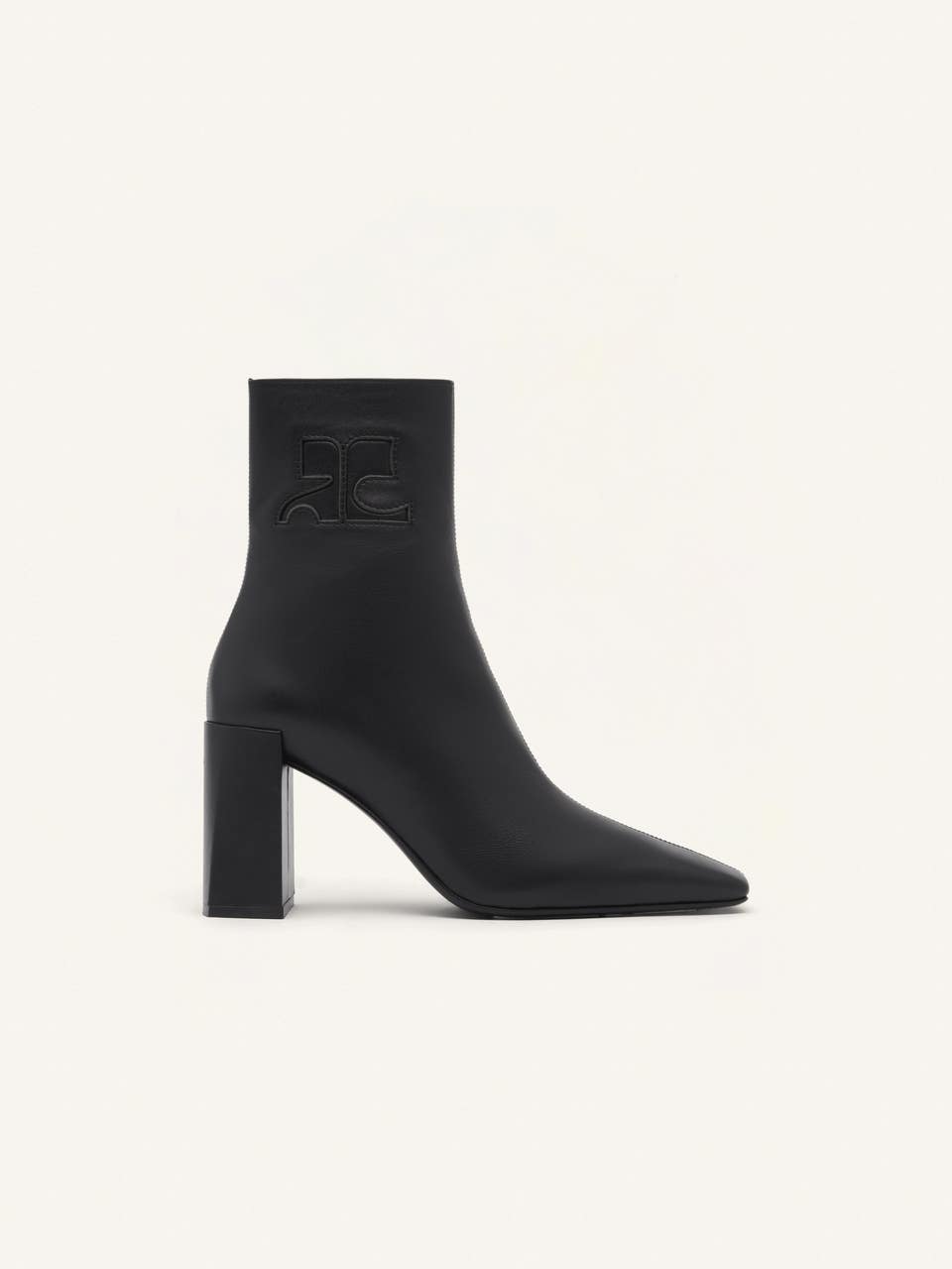 courrèges BOTTINES HÉRITAGE EN CUIR