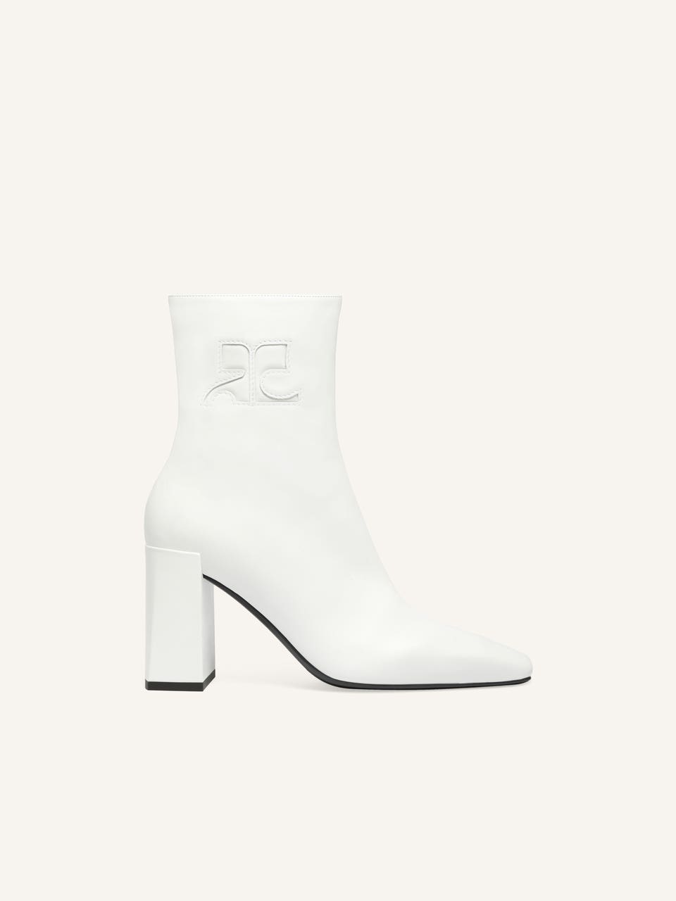courrèges BOTTINES HÉRITAGE EN CUIR