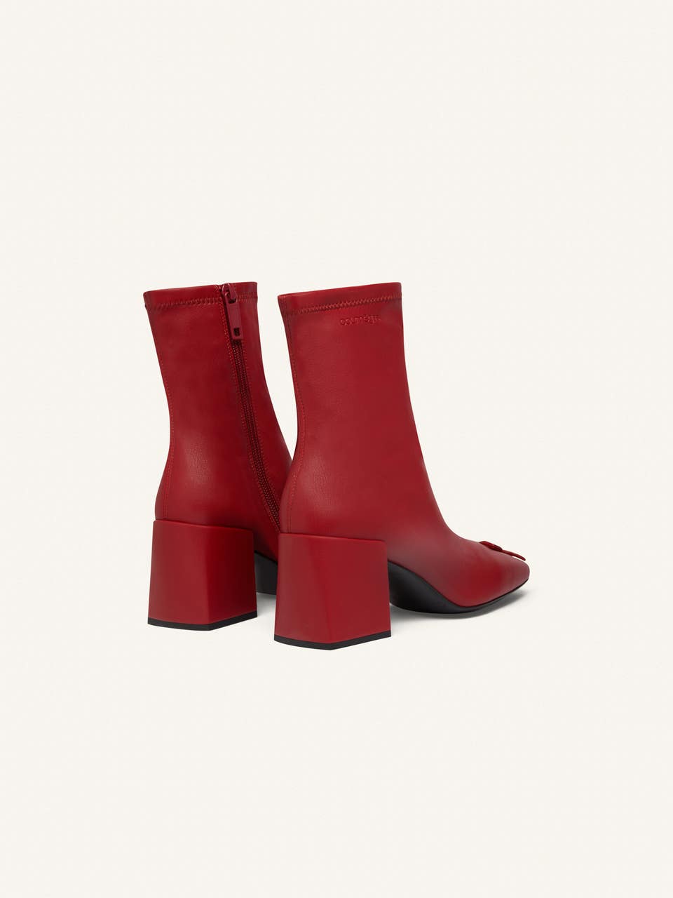 Courrèges BOTTINES RÉÉDITION EFFET CUIR STRETCH