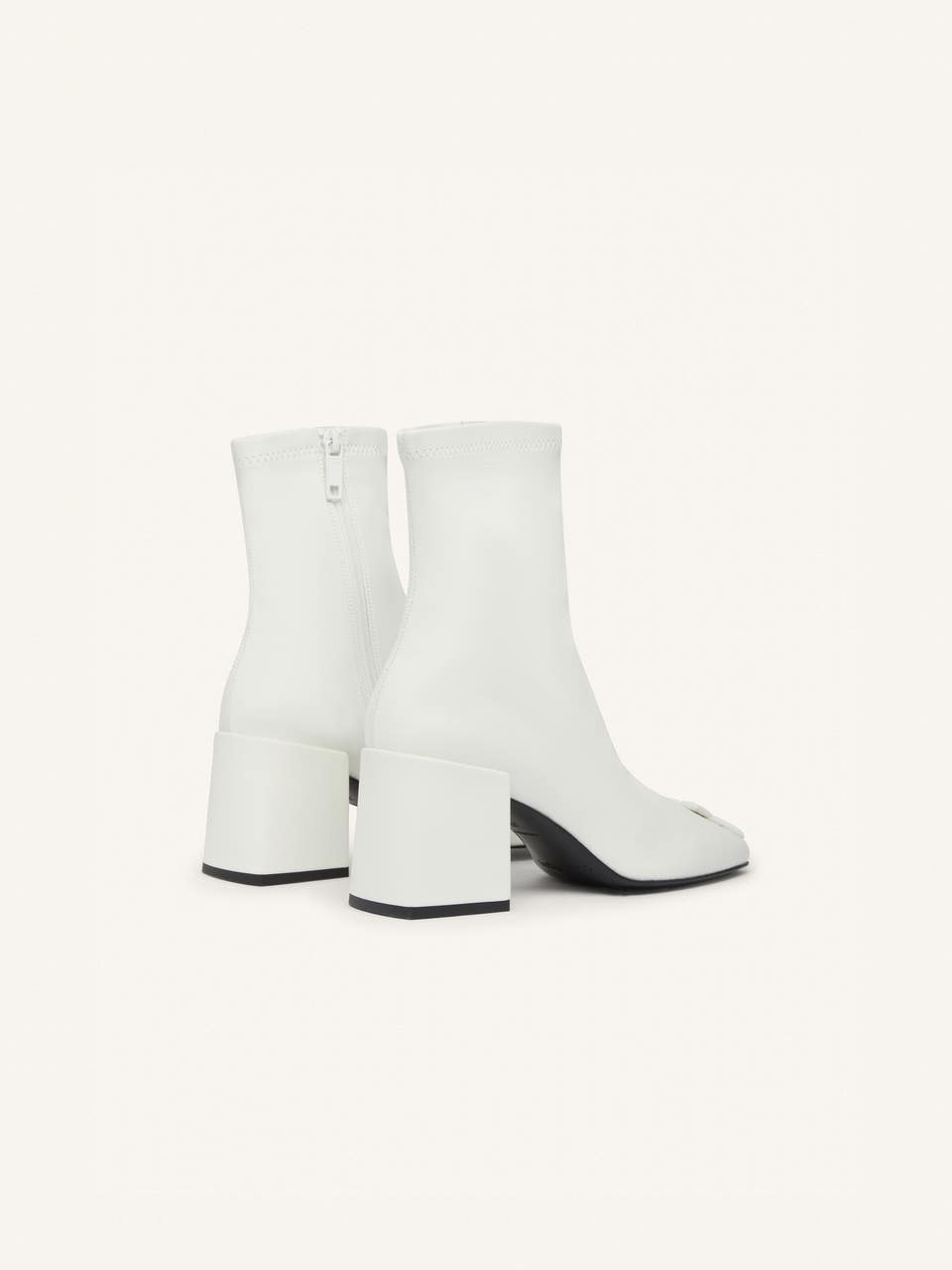 Courrèges BOTTINES RÉÉDITION EFFET CUIR STRETCH
