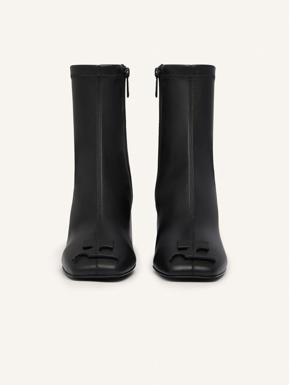 Courrèges BOTTINES RÉÉDITION EFFET CUIR STRETCH