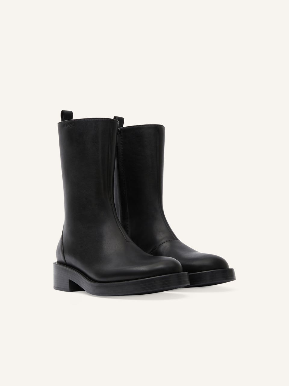 Courrèges BOTTINES RIDER EN CUIR