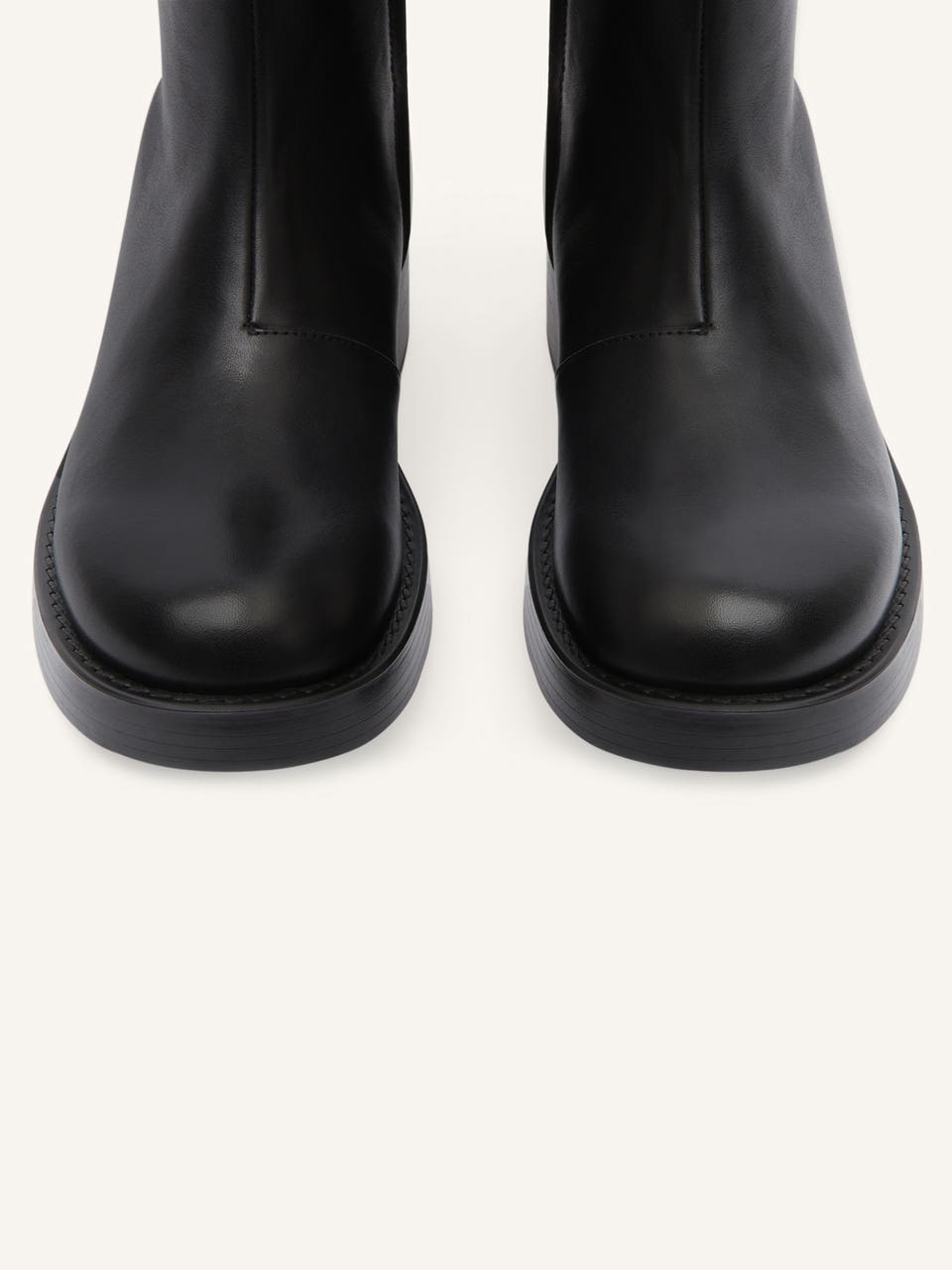 Courrèges BOTTINES RIDER EN CUIR