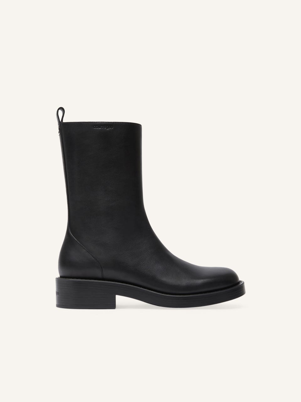courrèges BOTTINES RIDER EN CUIR
