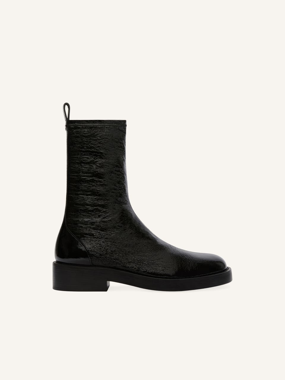 courrèges BOTTINES RIDER EN VINYLE