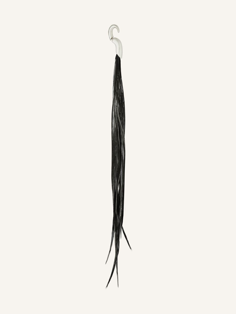 courrèges BOUCLE D'OREILLE PLUME