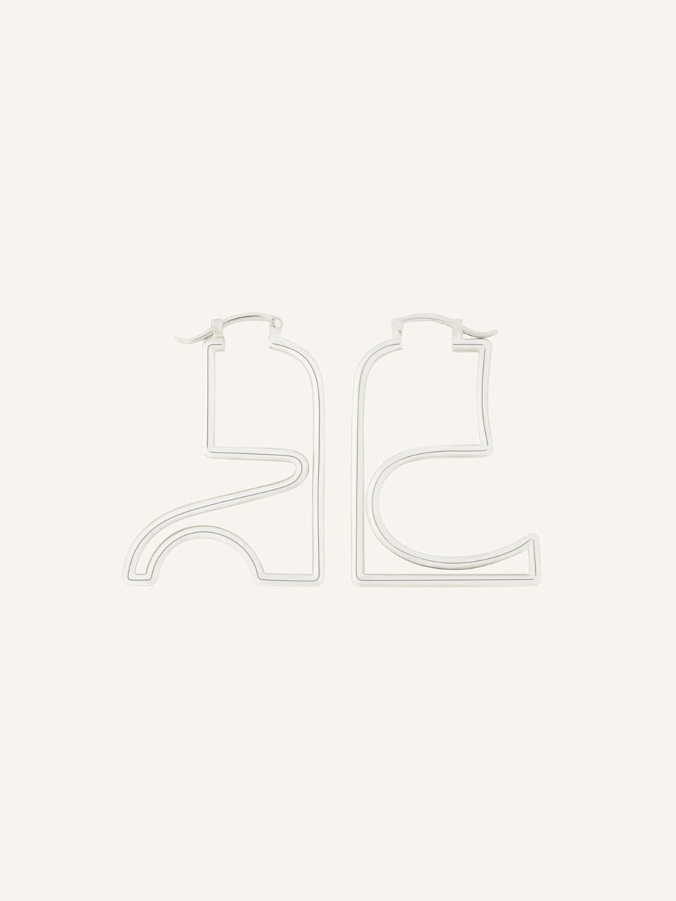 courrèges BOUCLES D'OREILLES AC