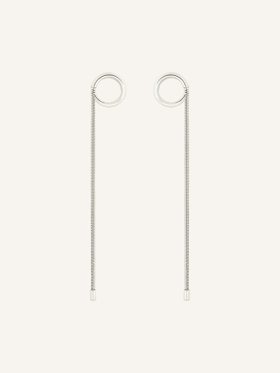 courrèges BOUCLES D'OREILLES HOLY CHAÎNE