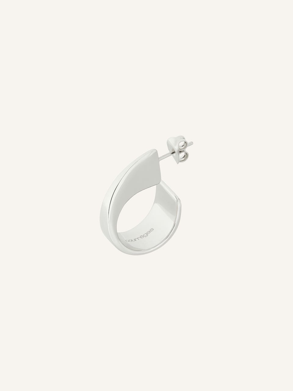 Courrèges BOUCLES D'OREILLES ONE CURVE
