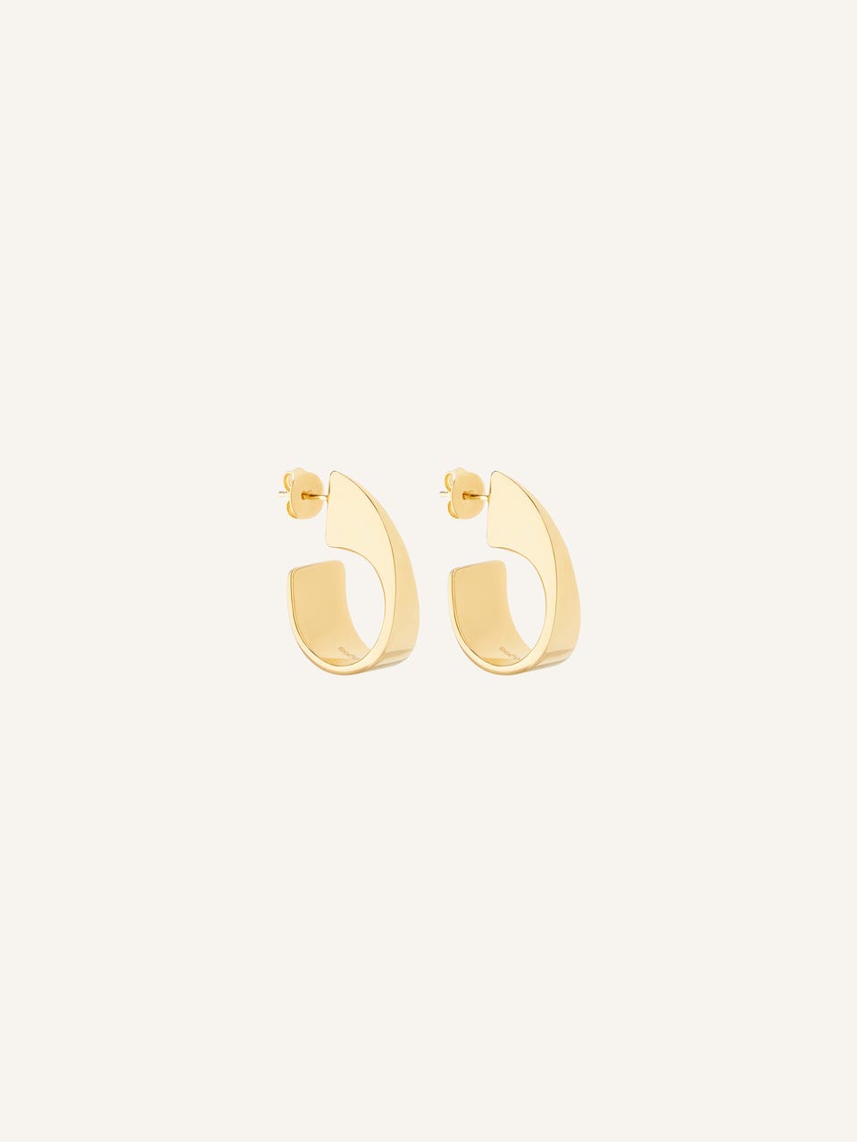 Courrèges BOUCLES D'OREILLES ONE CURVE