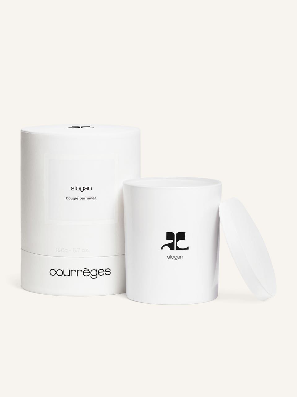 Courrèges BOUGIE SLOGAN