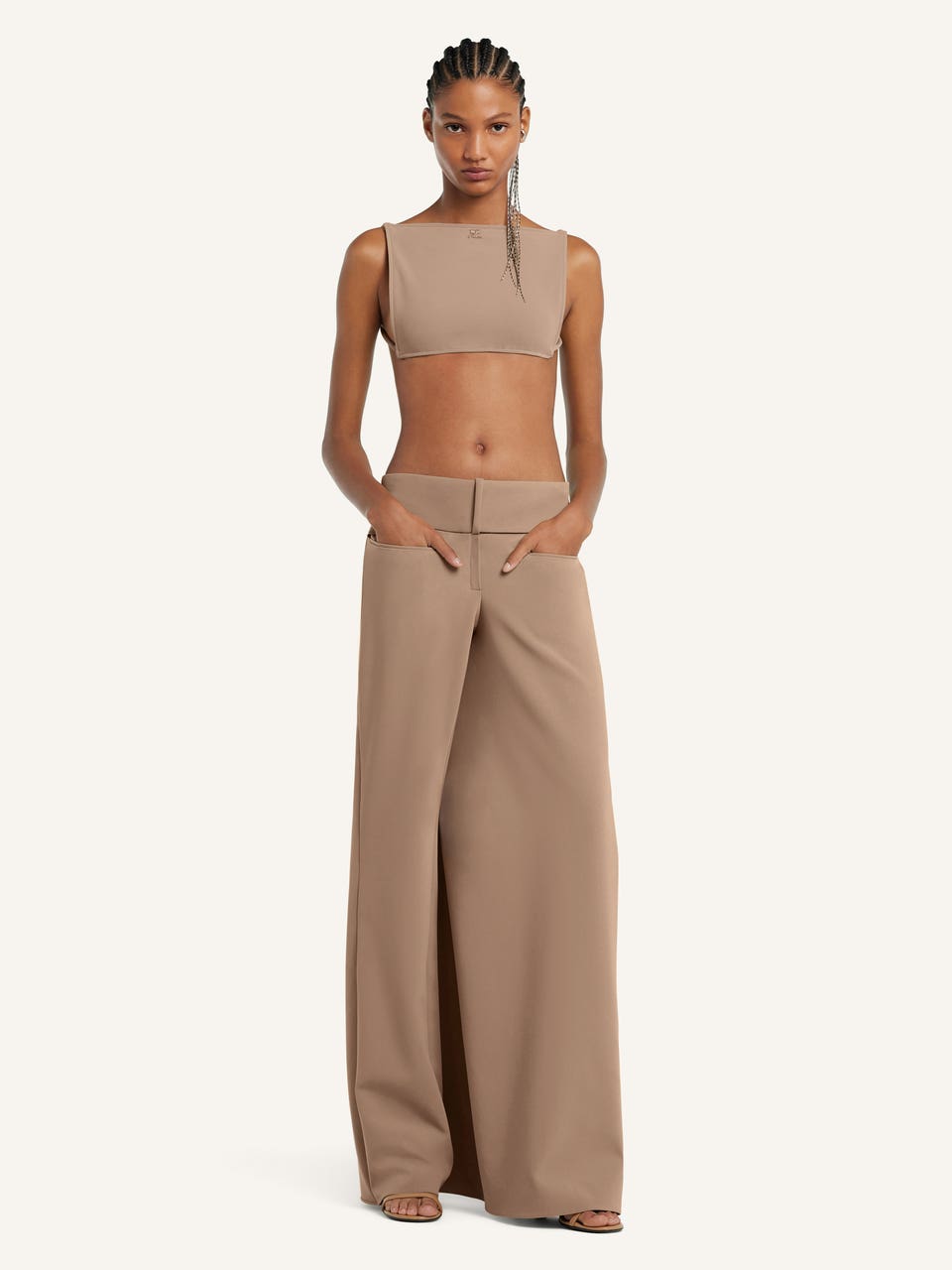 Courrèges BRASSIÈRE RECTANGLE