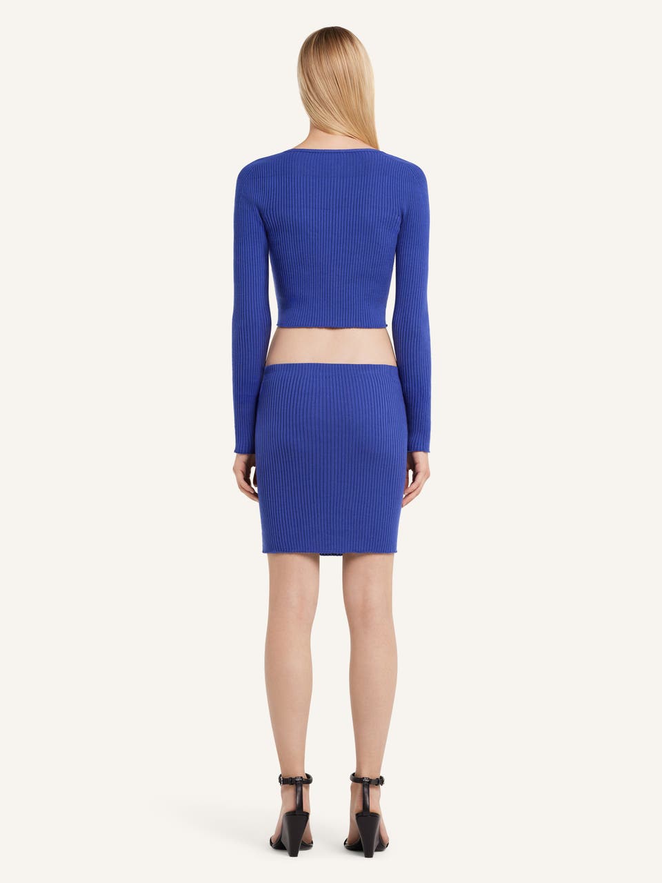 Courrèges CARDIGAN SOLAR EN MAILLE