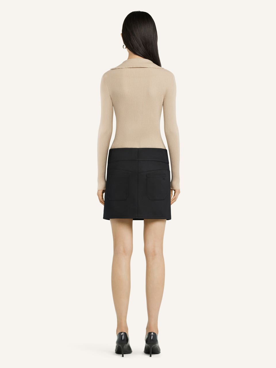 Courrèges CARDIGAN SOLAR EN MAILLE