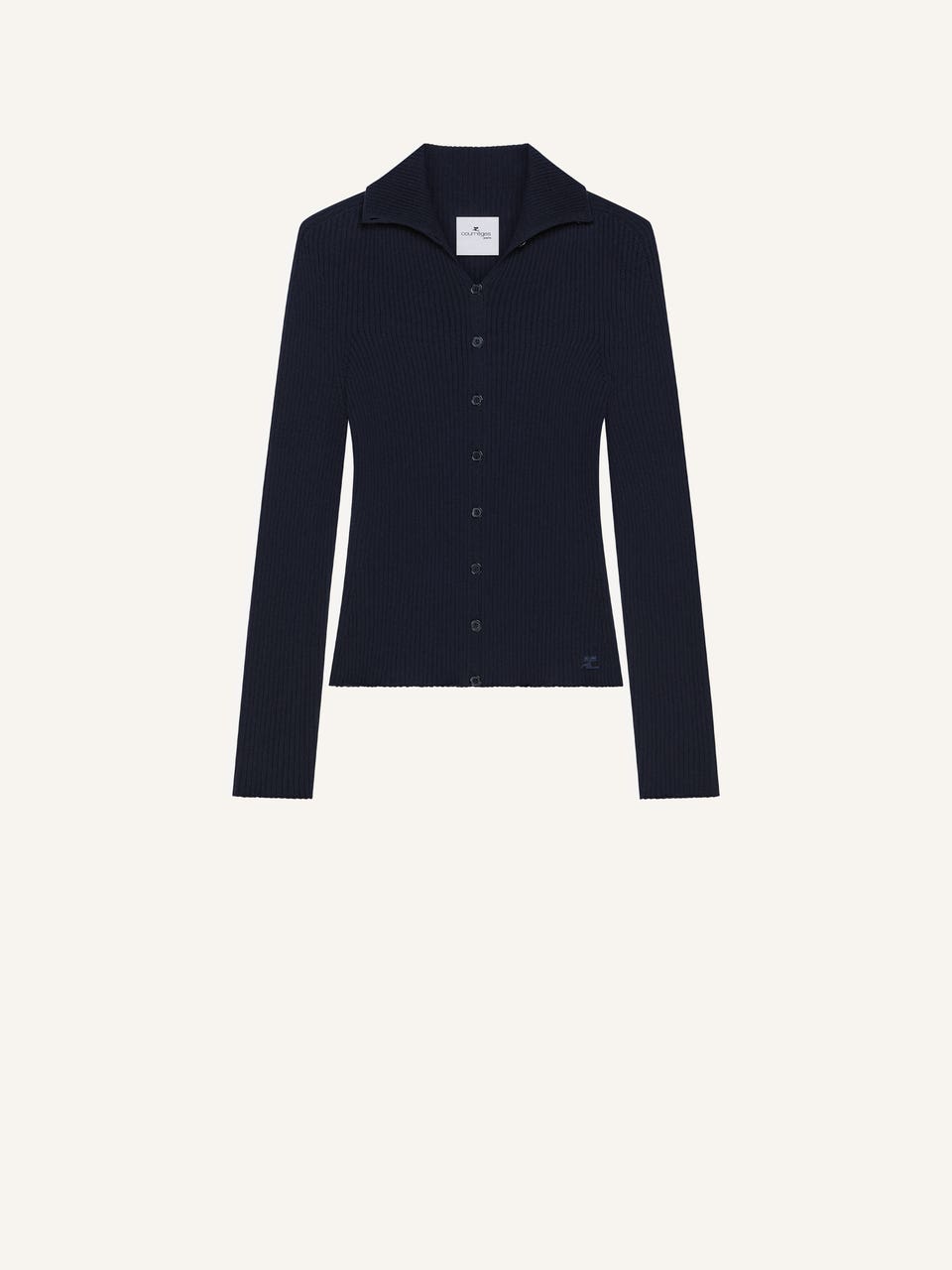 courrèges CARDIGAN SOLAR EN MAILLE