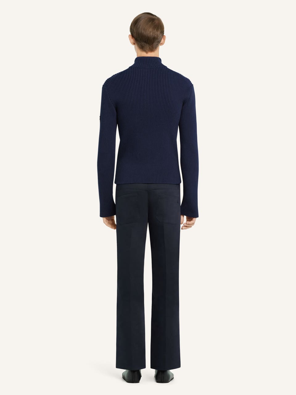 Courrèges CARDIGAN ZIPPÉ CÔTELÉ