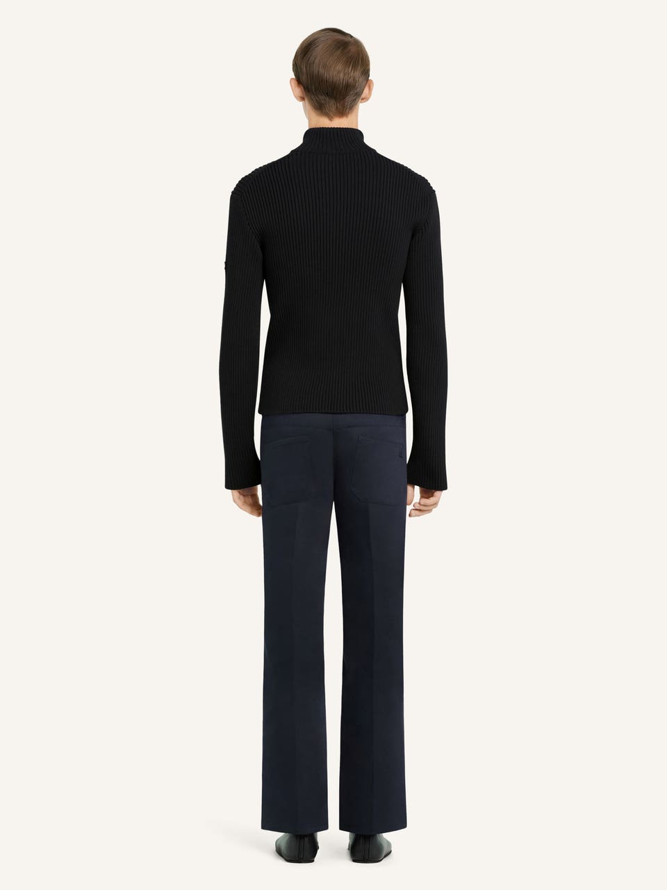 Courrèges CARDIGAN ZIPPÉ CÔTELÉ
